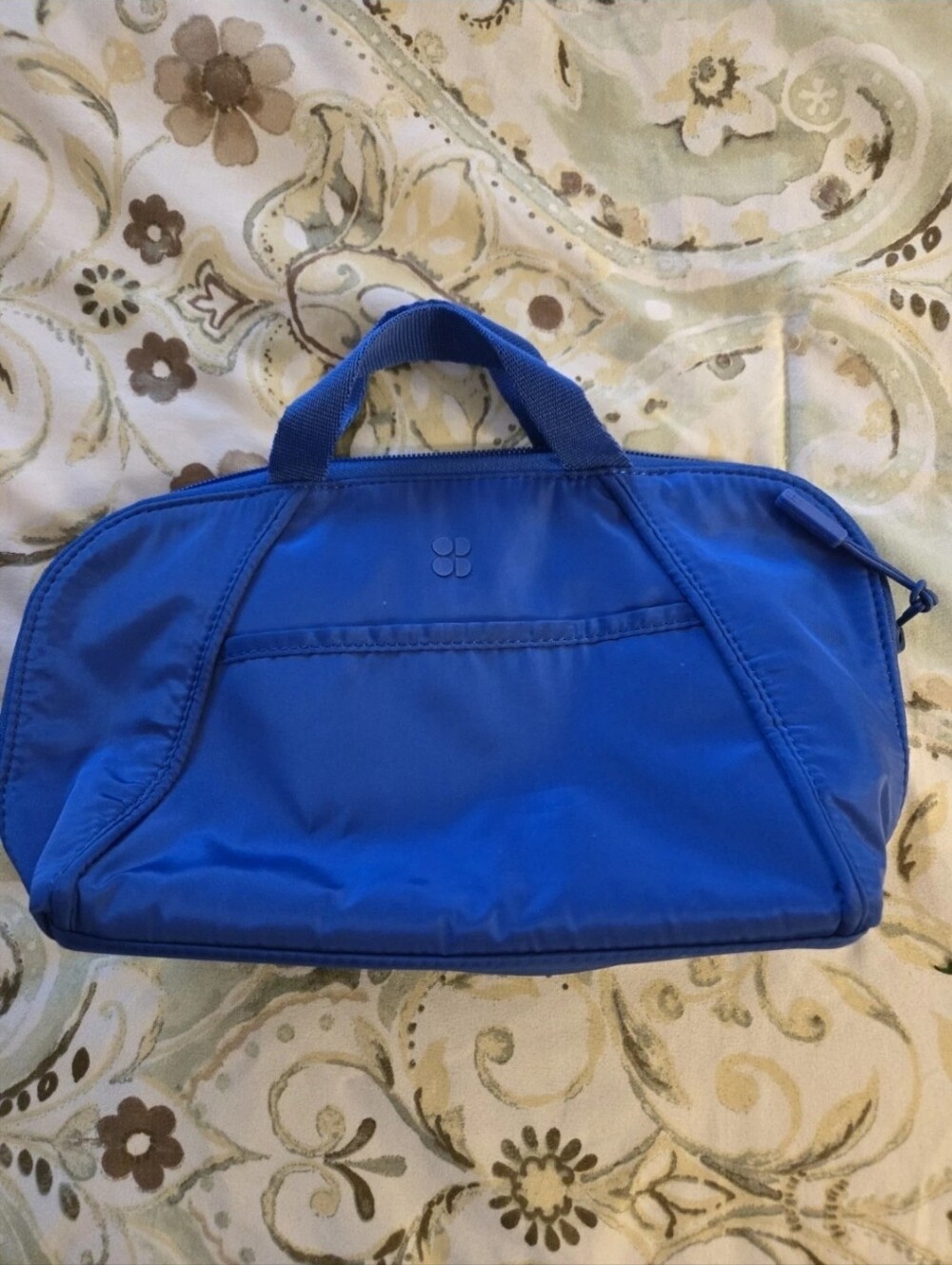 Sweaty Betty Icon Wash Bag, Blue Nylon